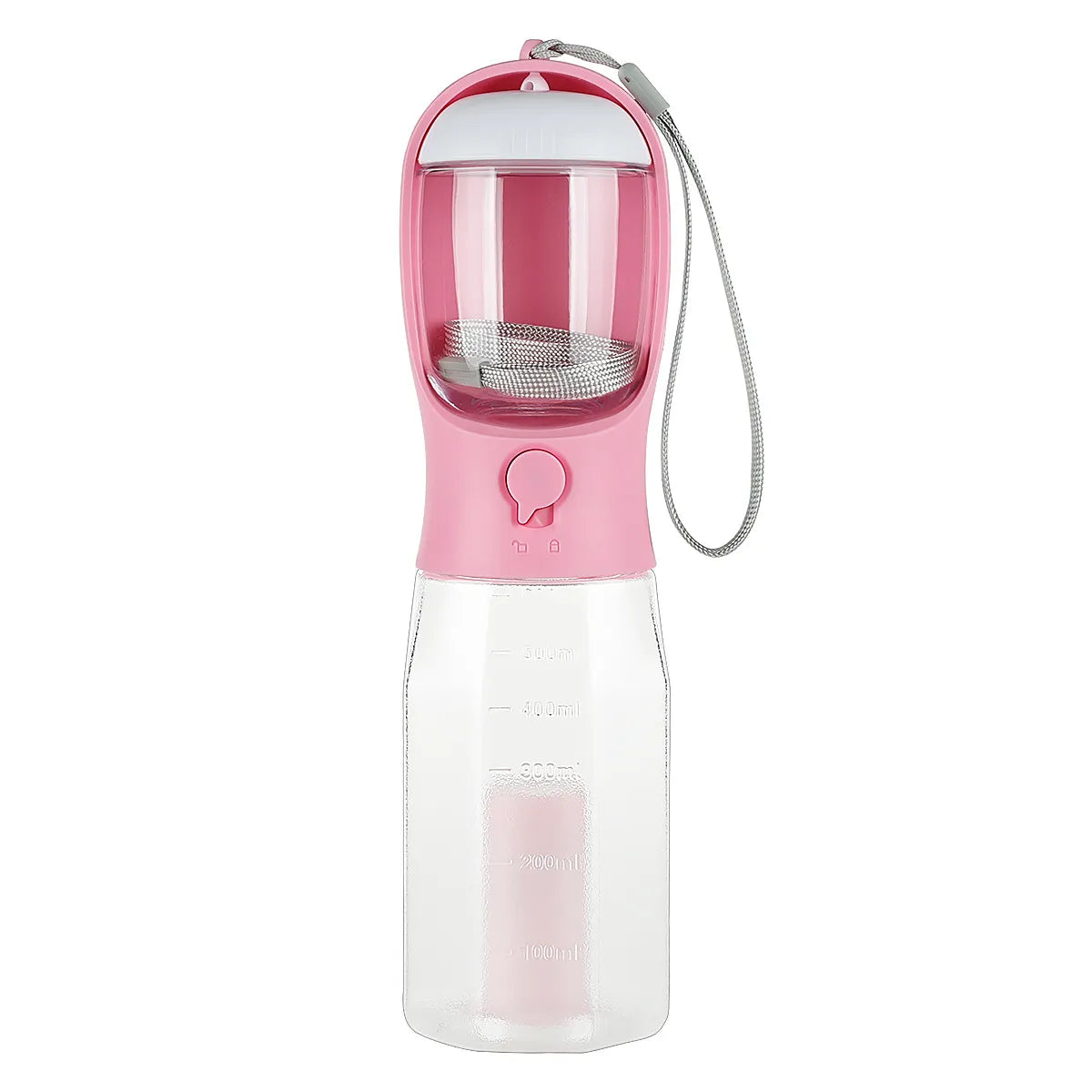 Portable Dog Water Bottle with Waste Bag Dispenser