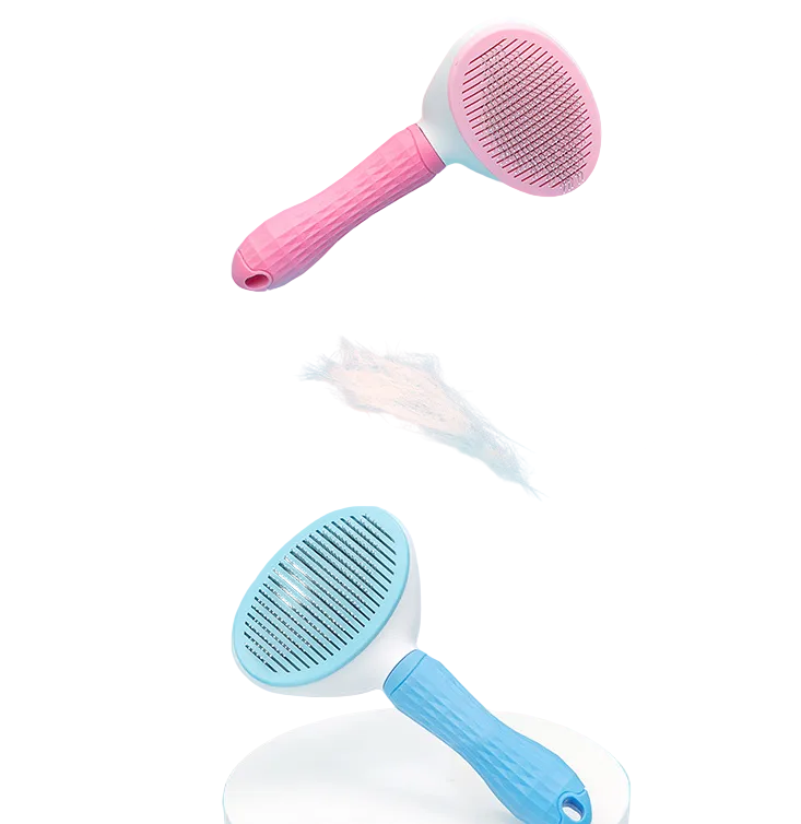 Self-Cleaning Pet Grooming Comb