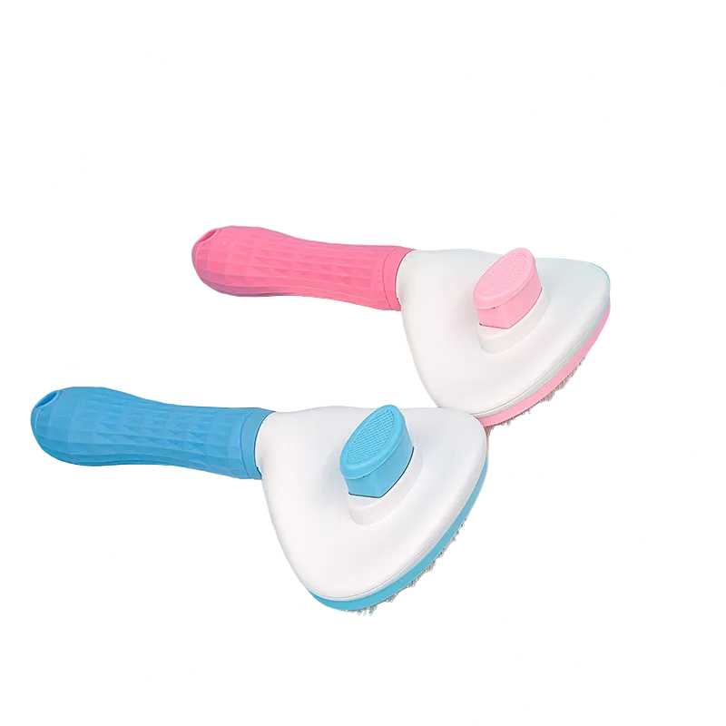Self-Cleaning Pet Grooming Comb