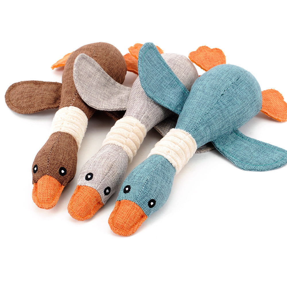 Plush Squeaky Dog Training Toy